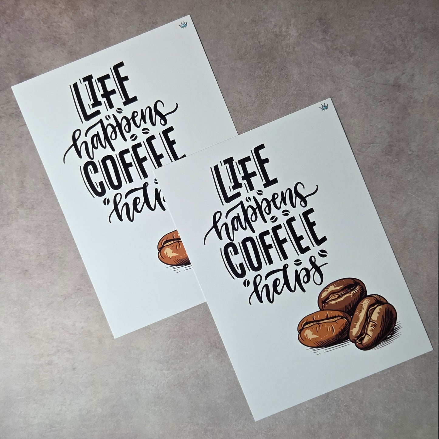 Life Coffee A5 Print