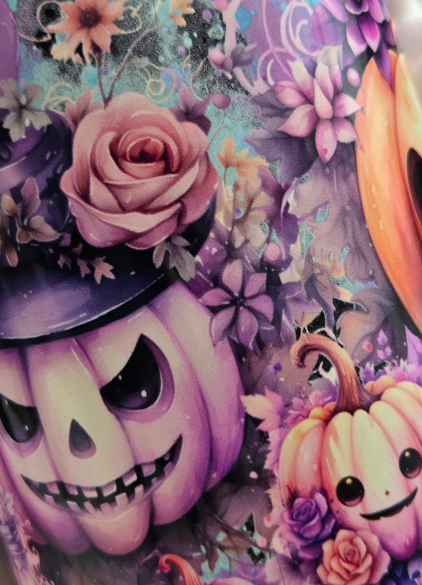 'Pumpkin Trio' 16oz Libby Glass