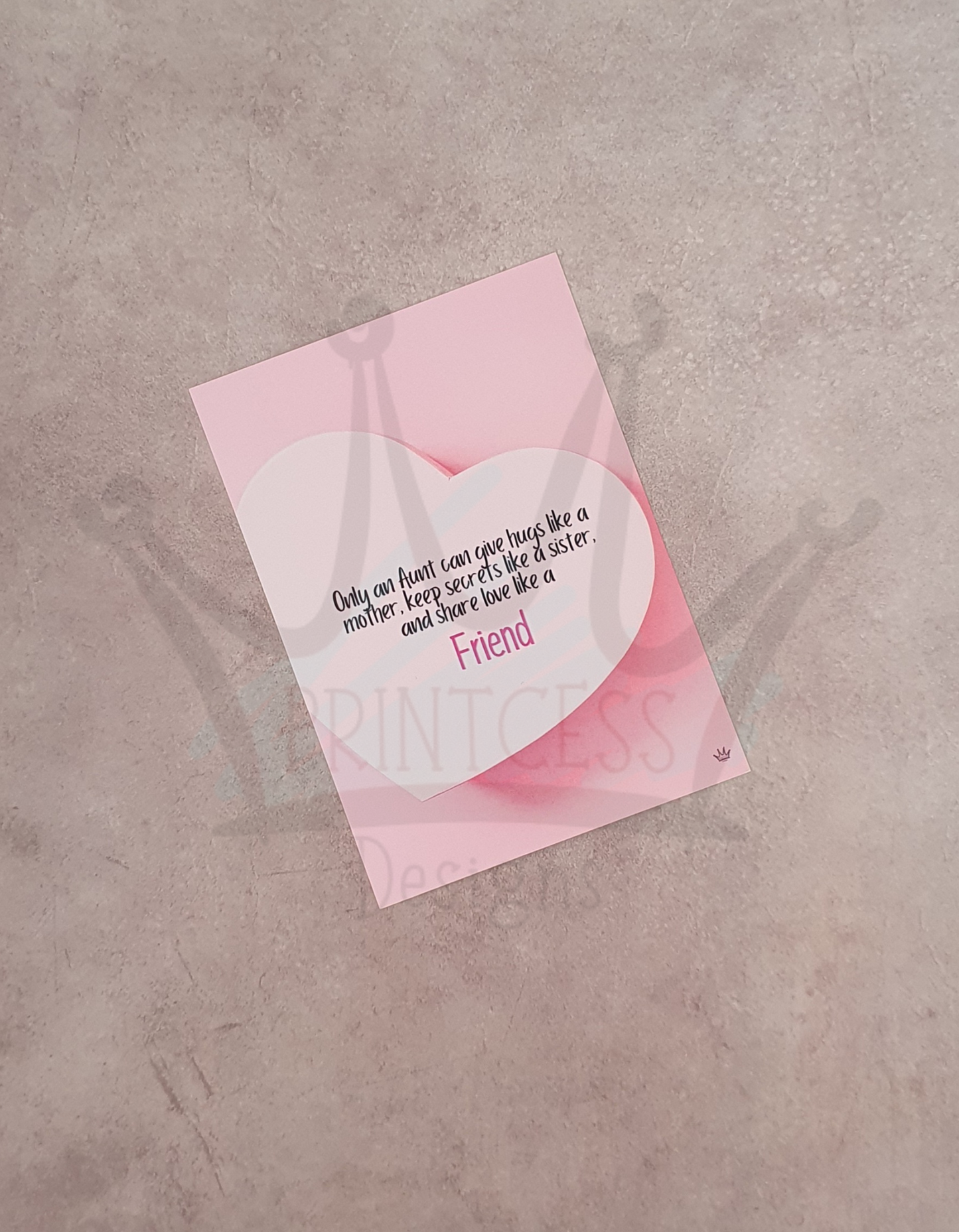 Aunt Friend A6 Print (less than 20 left)