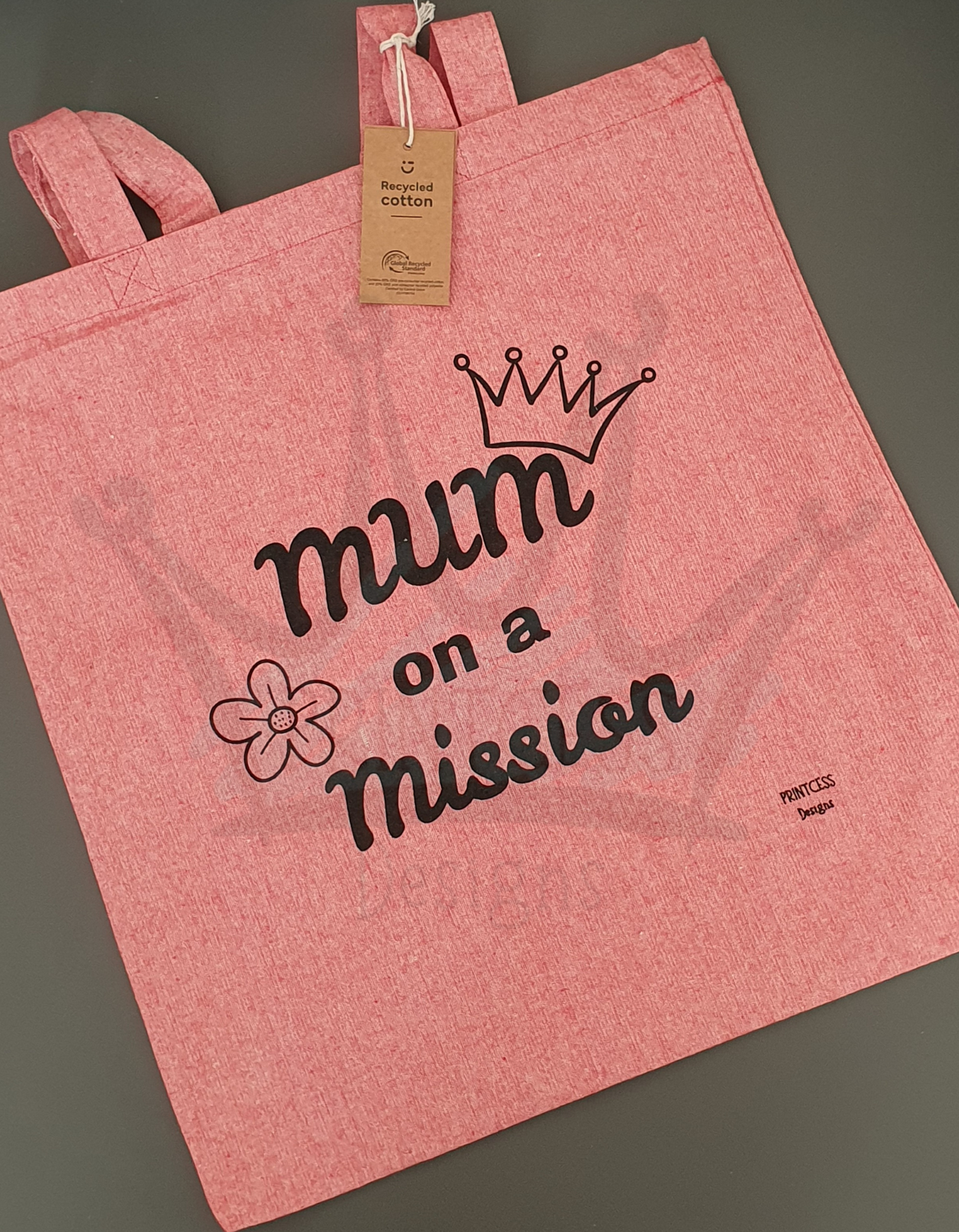 'Mum on a Mission' Tote Bag