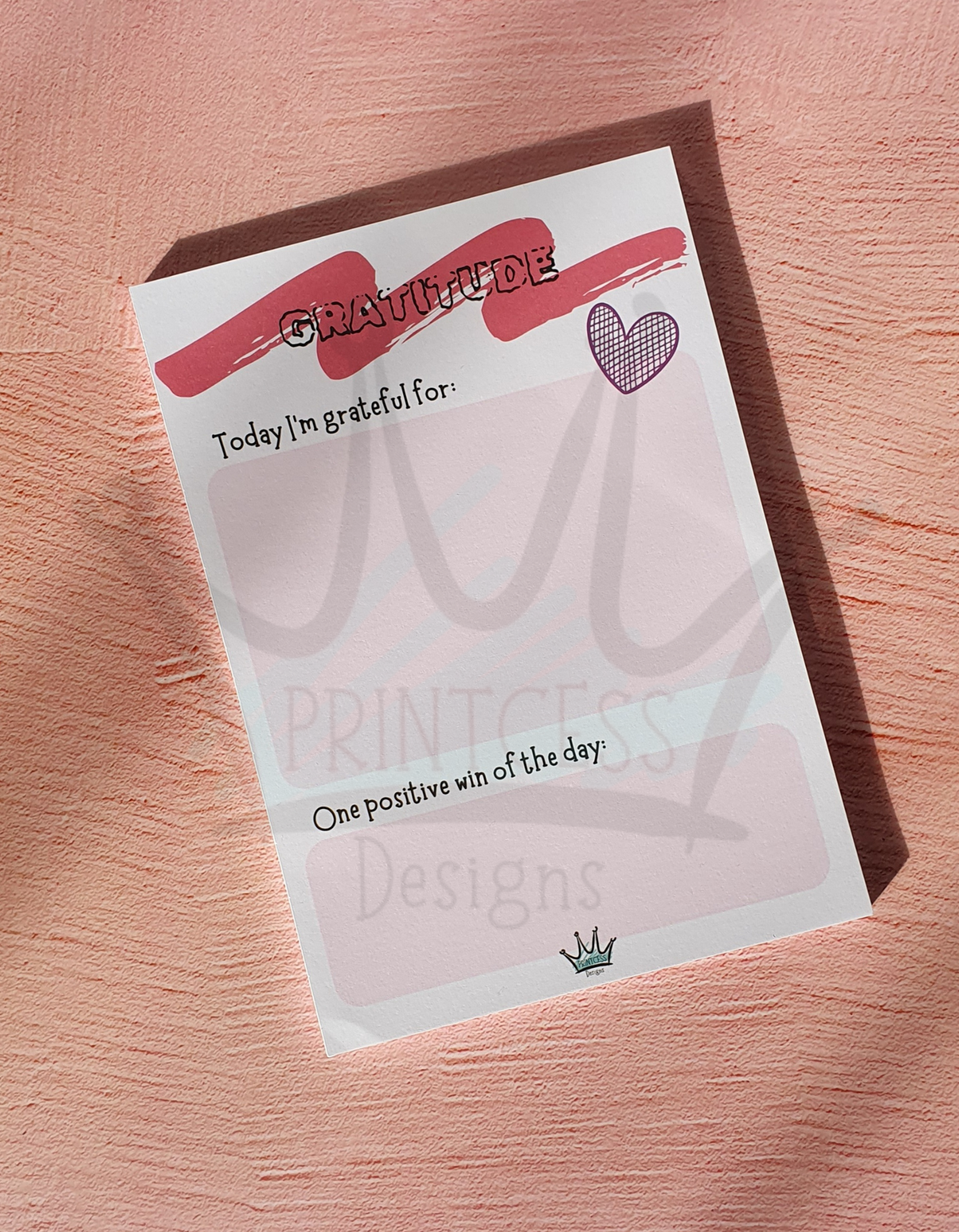 Gratitude Notepad
