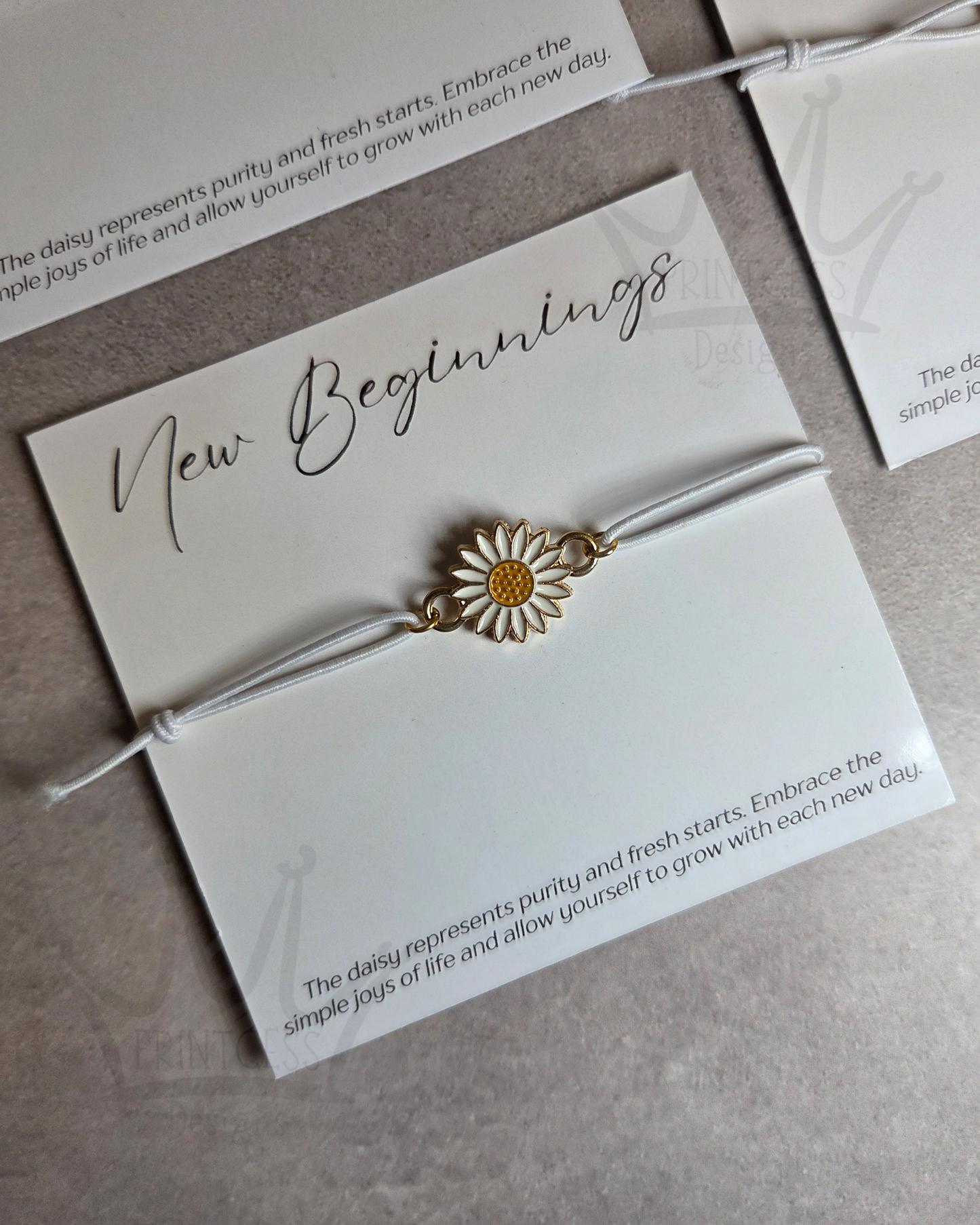 New Beginnings Daisy Bracelet