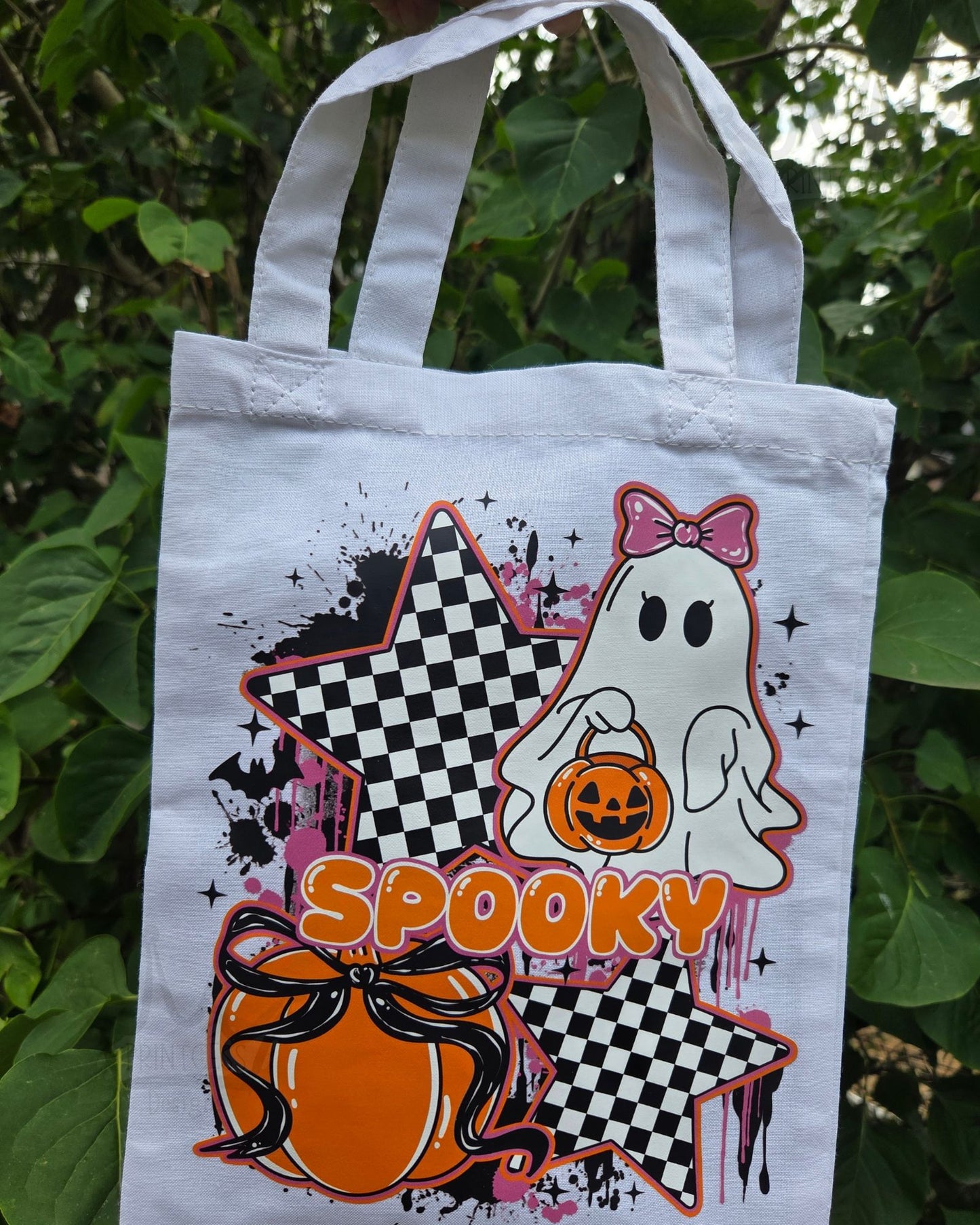 Spooky Halloween Mini Tote Bag
