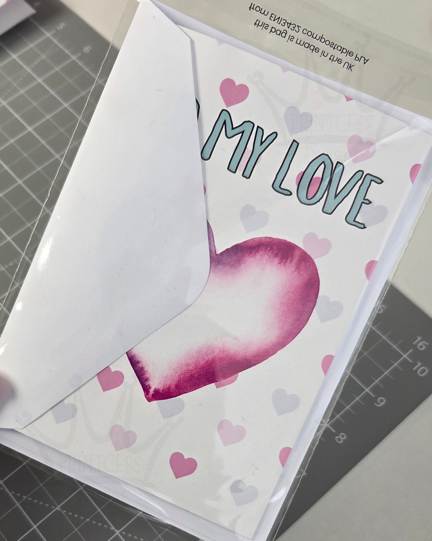 'My Love' Greeting Card