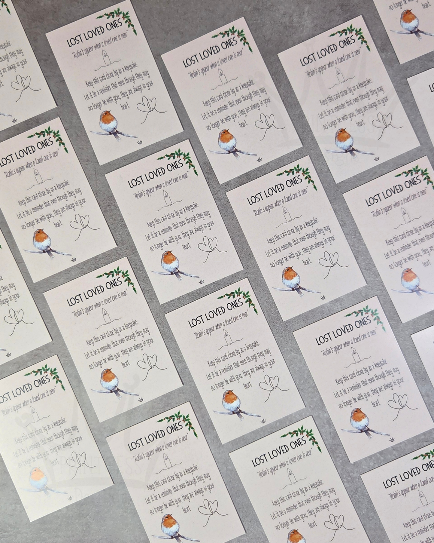 'Loved Ones' Memorial Keepsake