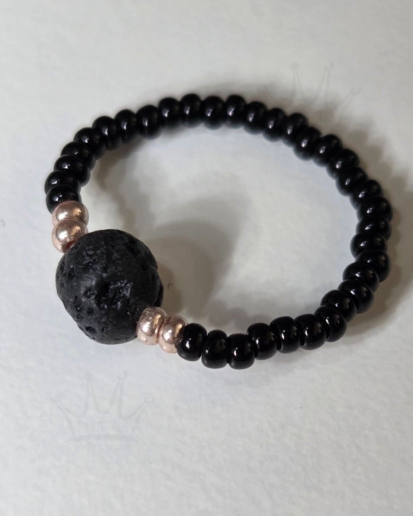 Lava Bead Ring