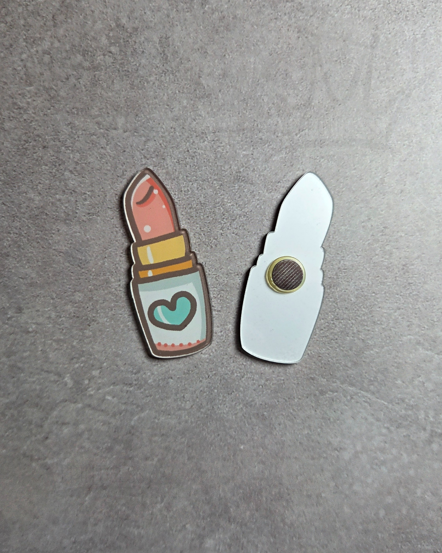 'Pastel Lipstick' Magnet x10