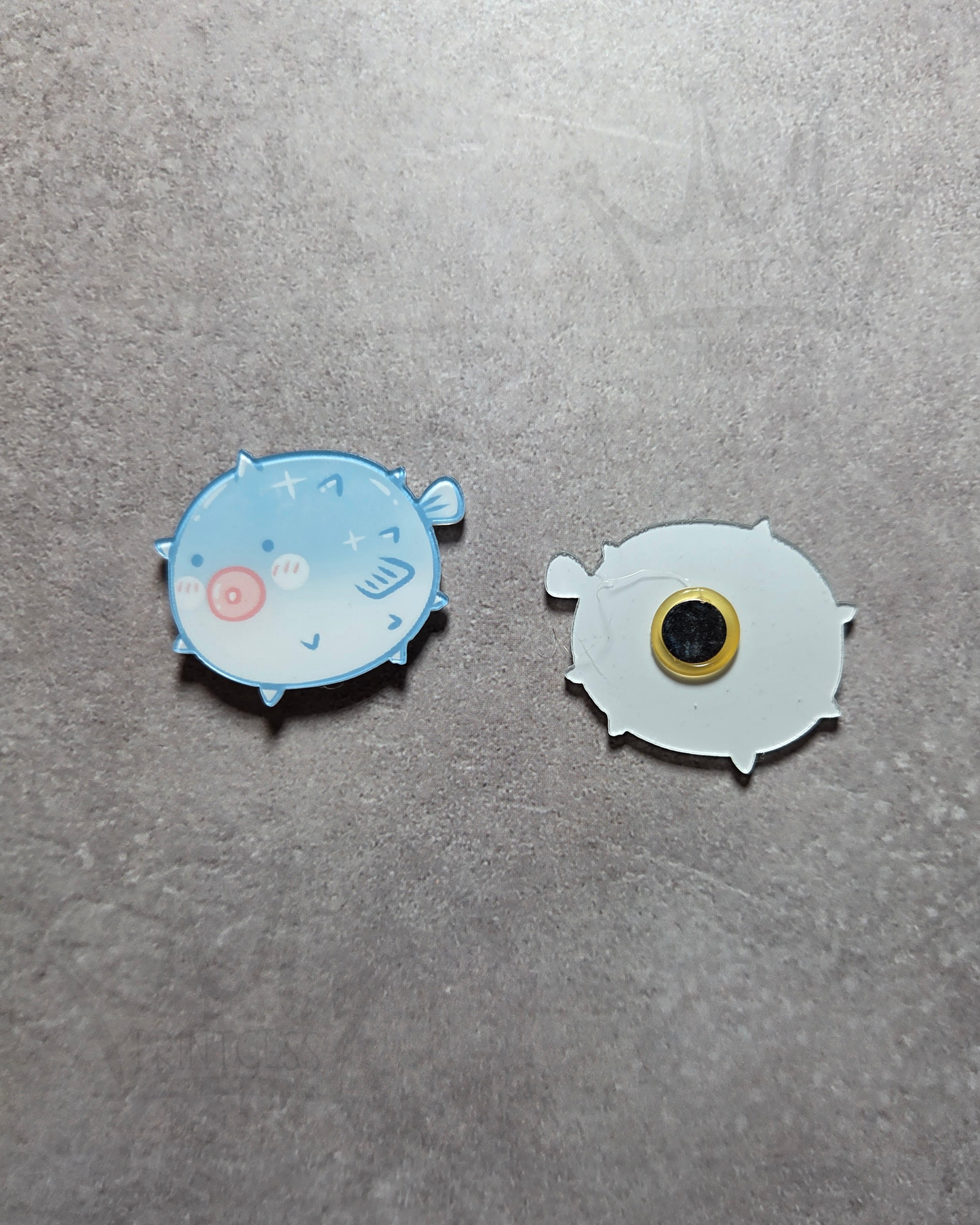 'Puffer Fish' Magnet