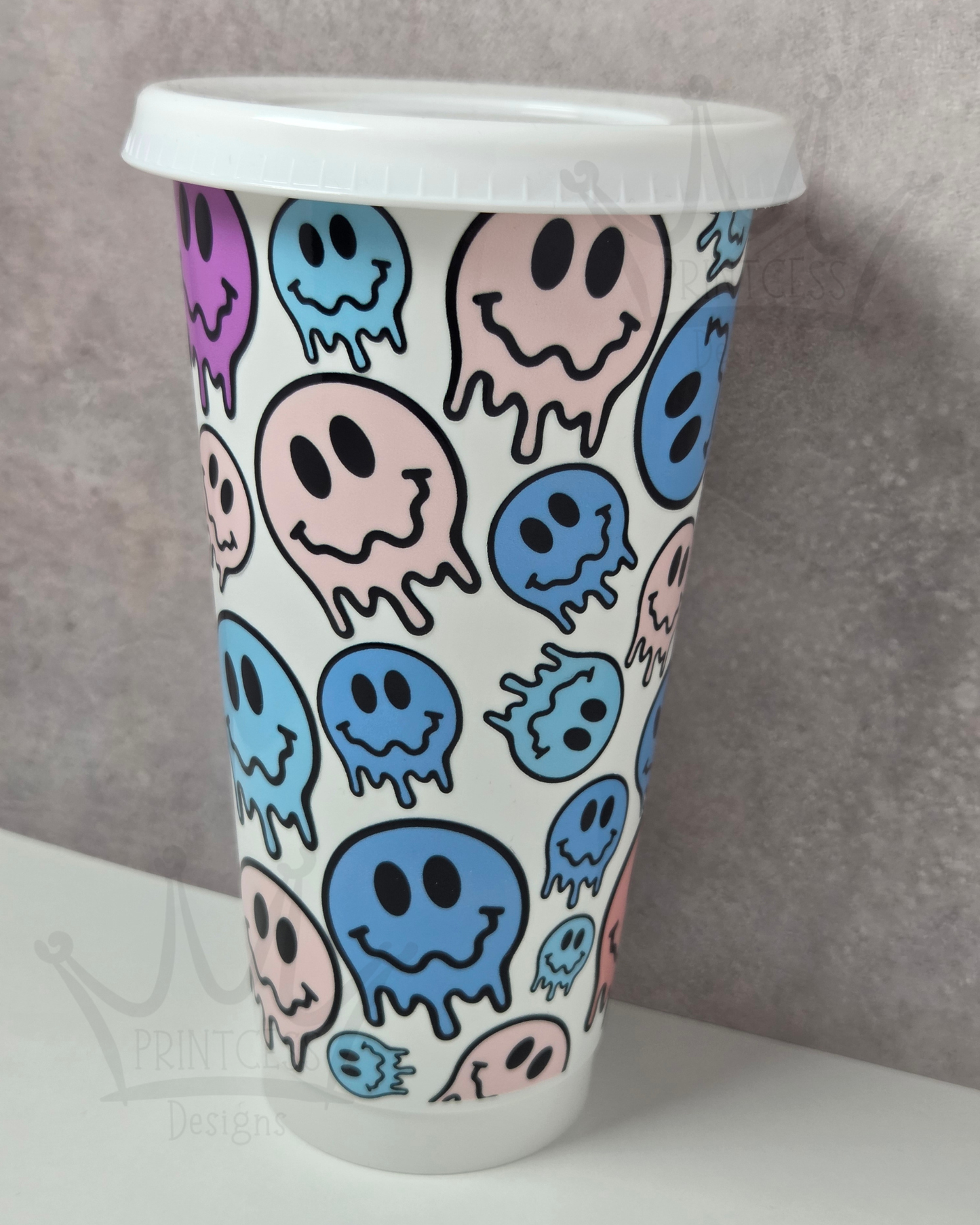 Smiley Faces 24oz Tumbler