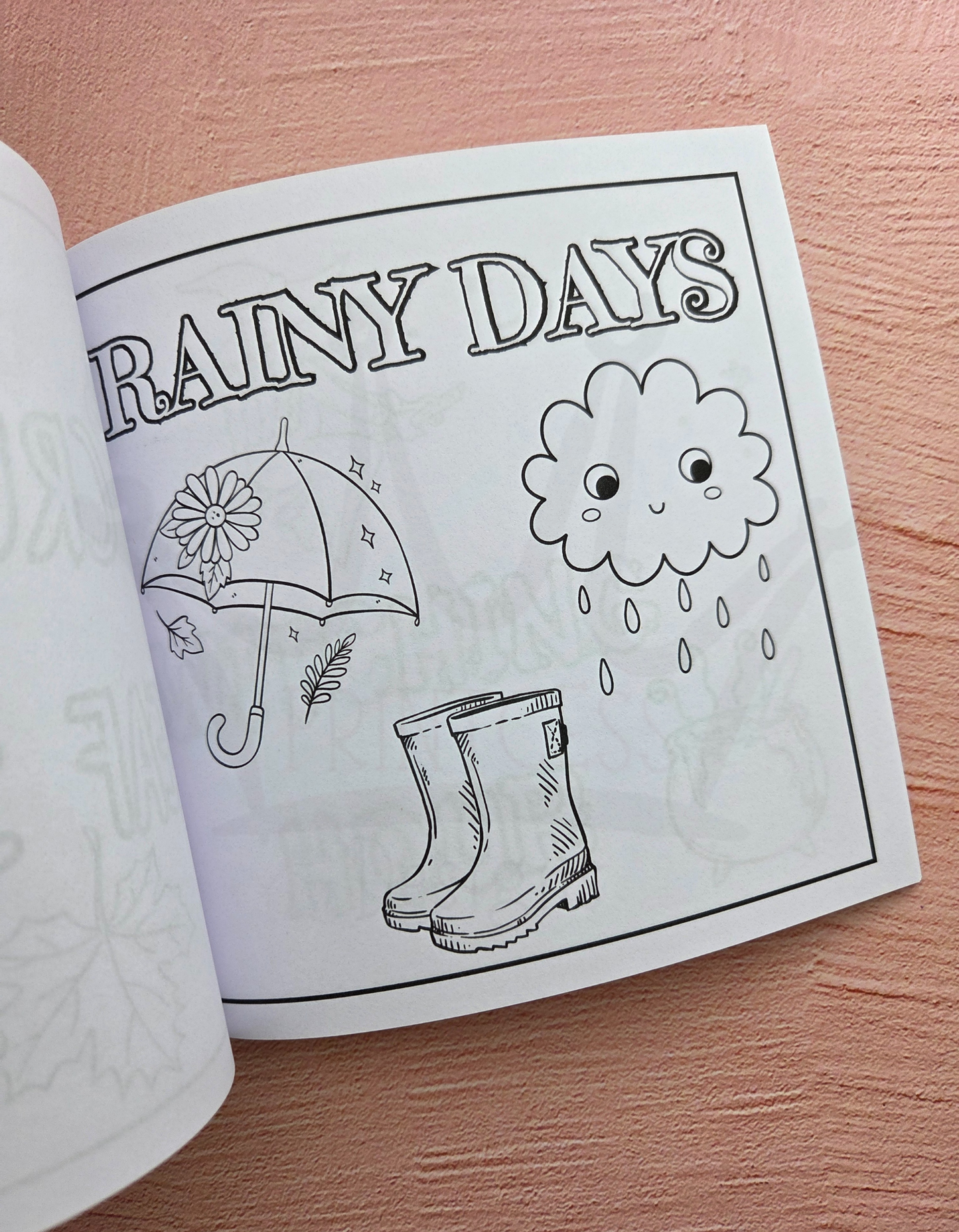 Autumnal Colouring Book