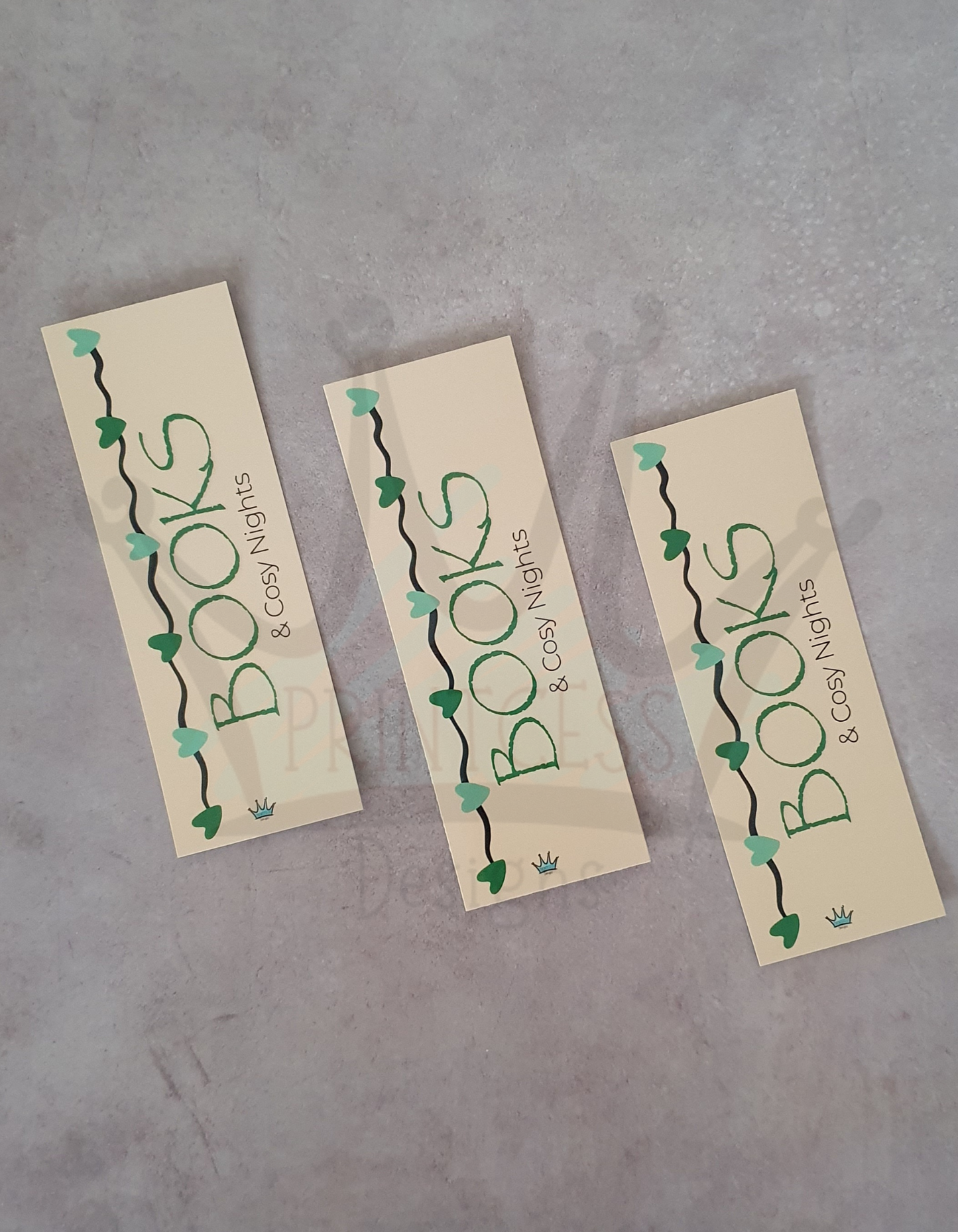 'Books & Cosy Nights' Bookmark