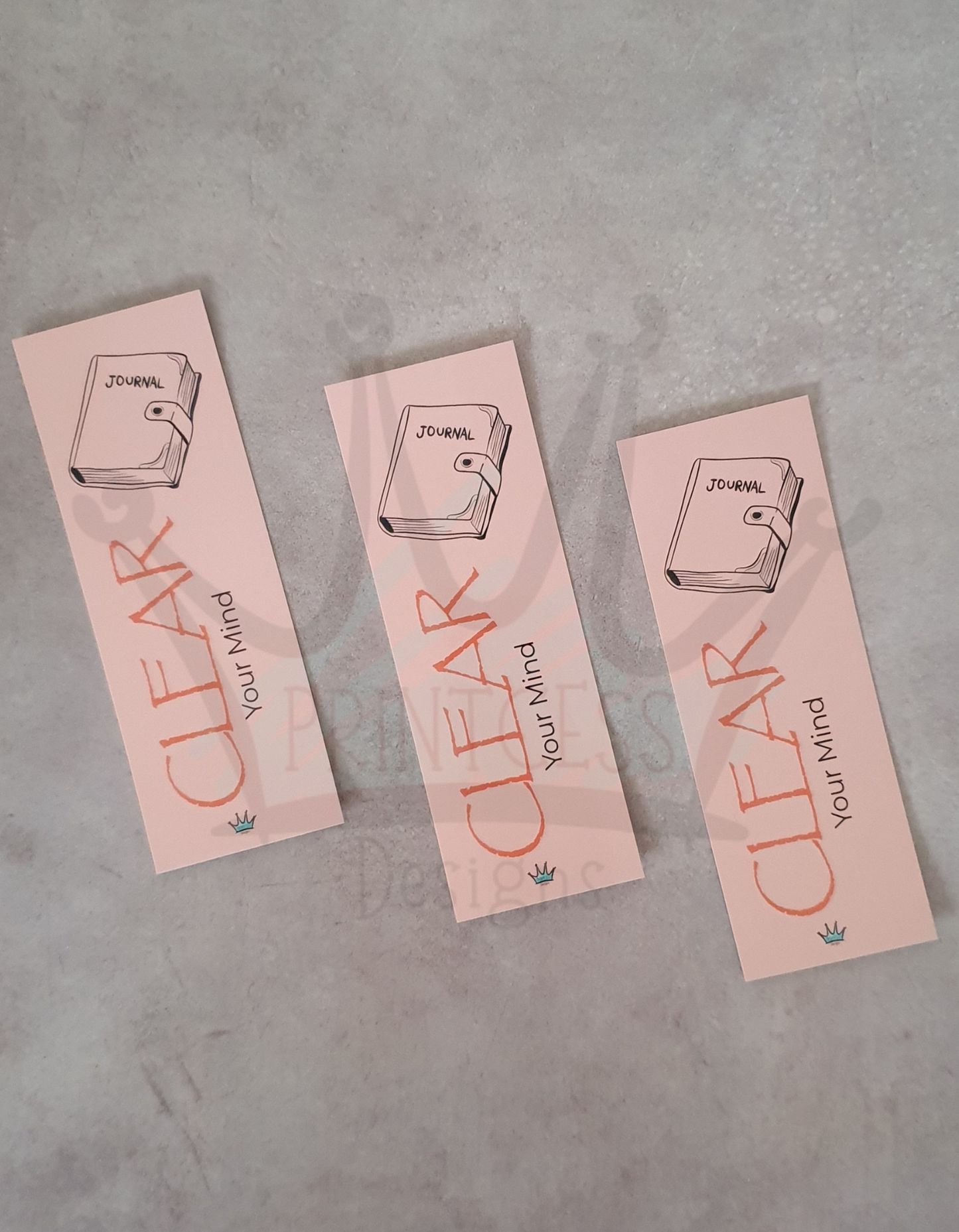 'Clear your Mind' Bookmark