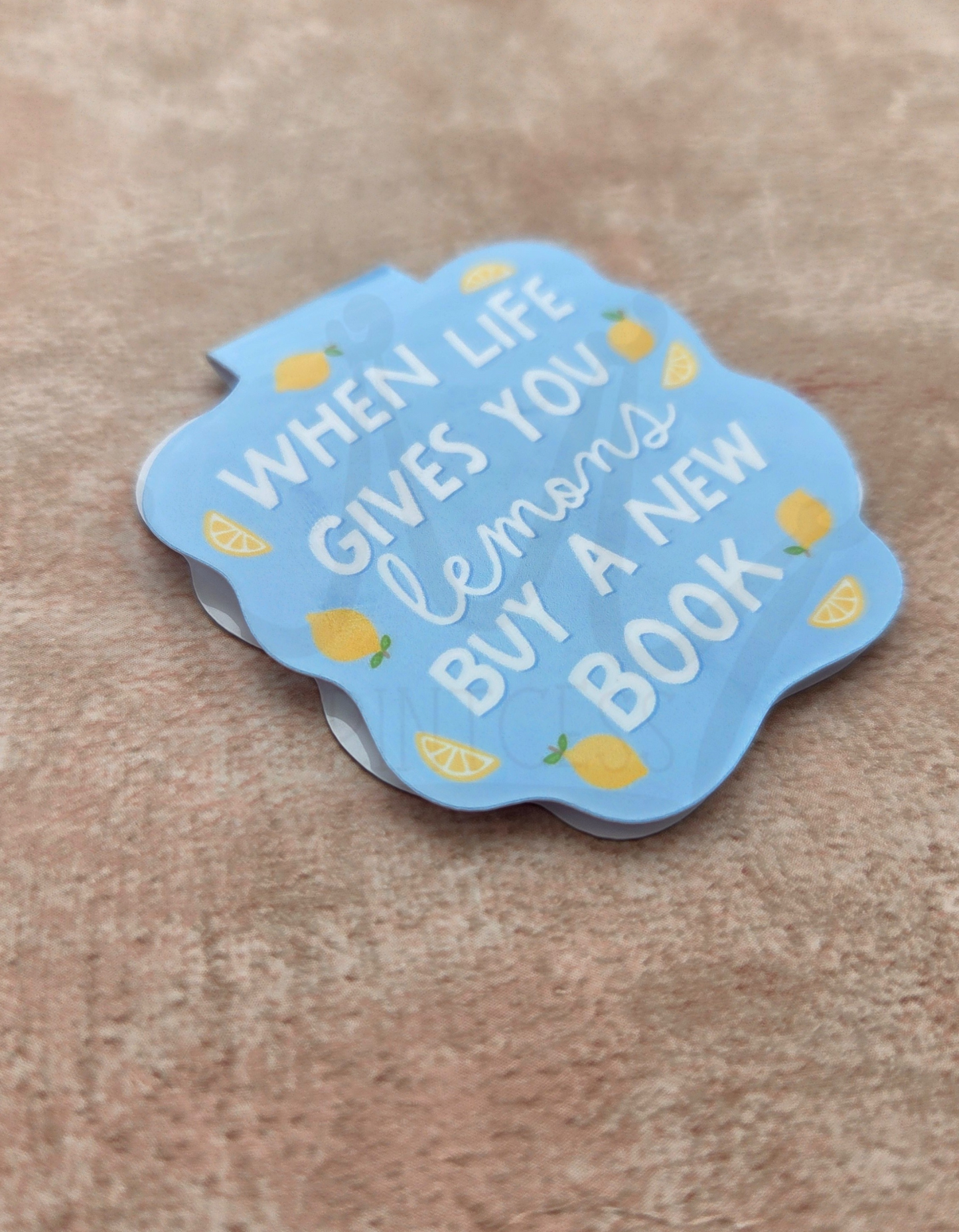 Life Lemons - Magnetic Bookmark