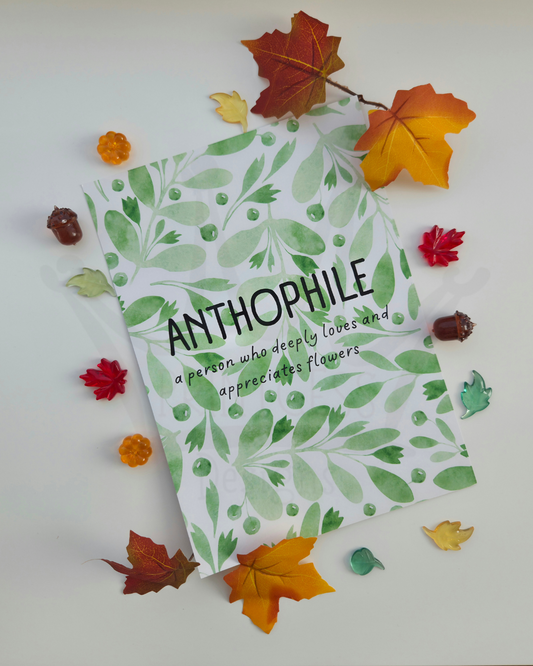 Anthophile A4 Print