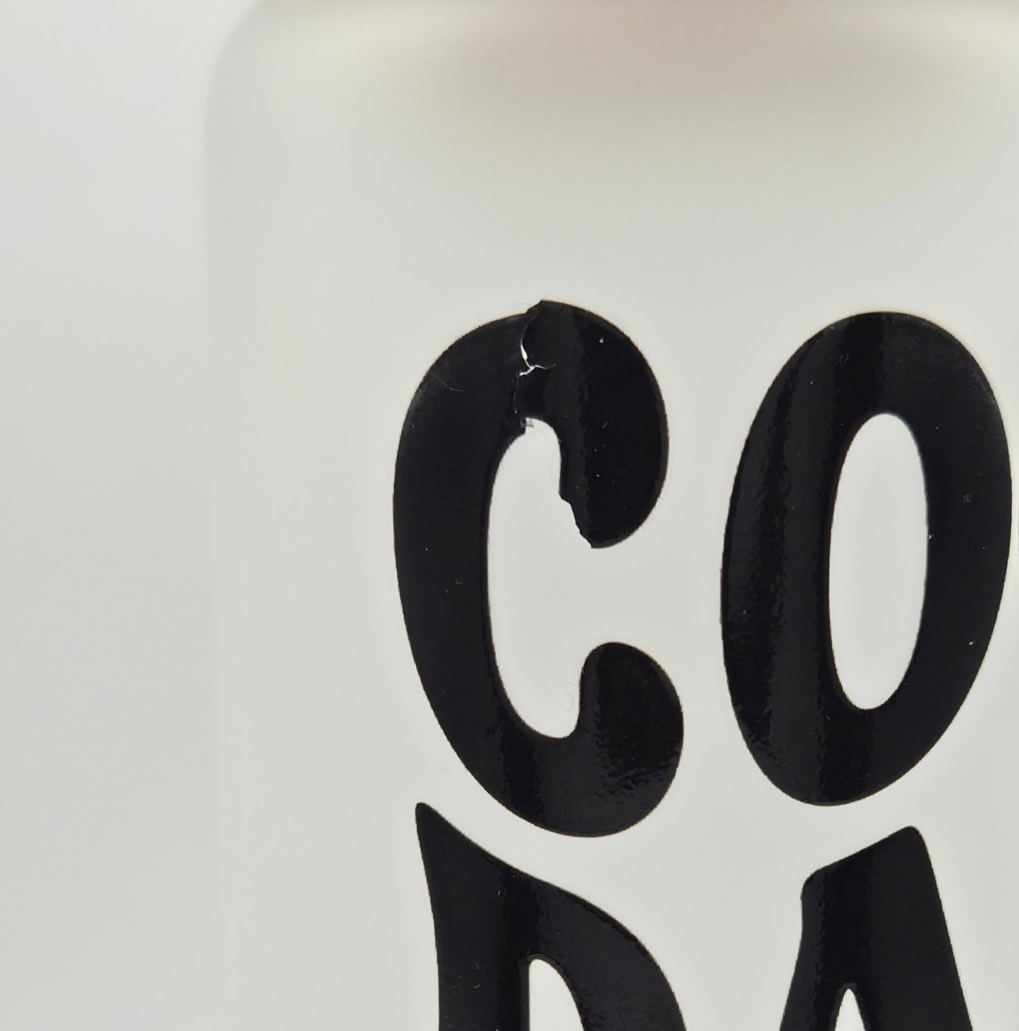 MISHAP: 'Cool Dad's' 160z Libby Glass (non-refundable)