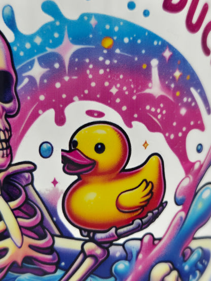 MISHAP: 'I Don't Give A' 16oz Libby Glass (non-refundable)