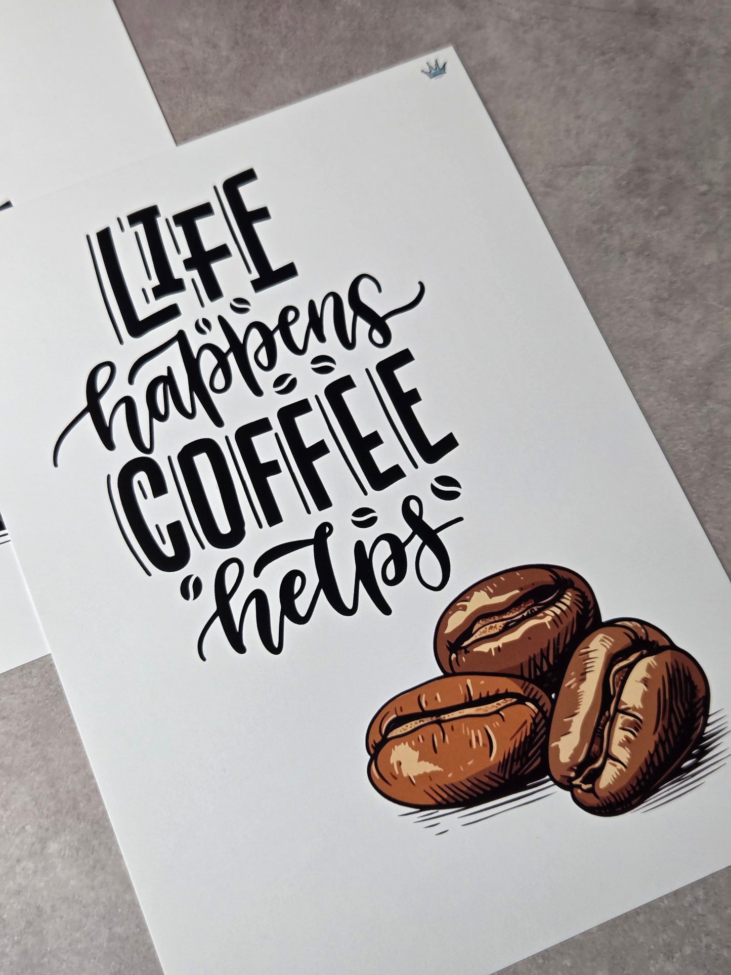 Life Coffee A5 Print