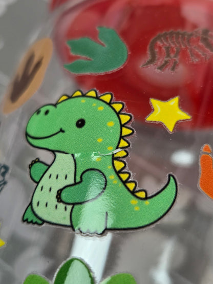 IMPERFECT: Dino Plastic Libby (red)