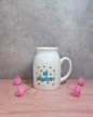 'In Memory Blue Bows' Ceramic Jug 300ml