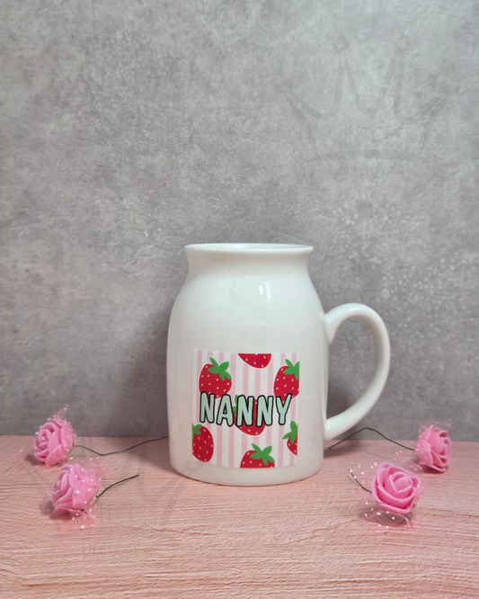 'Nanny Strawberry' Ceramic Jug 300ml