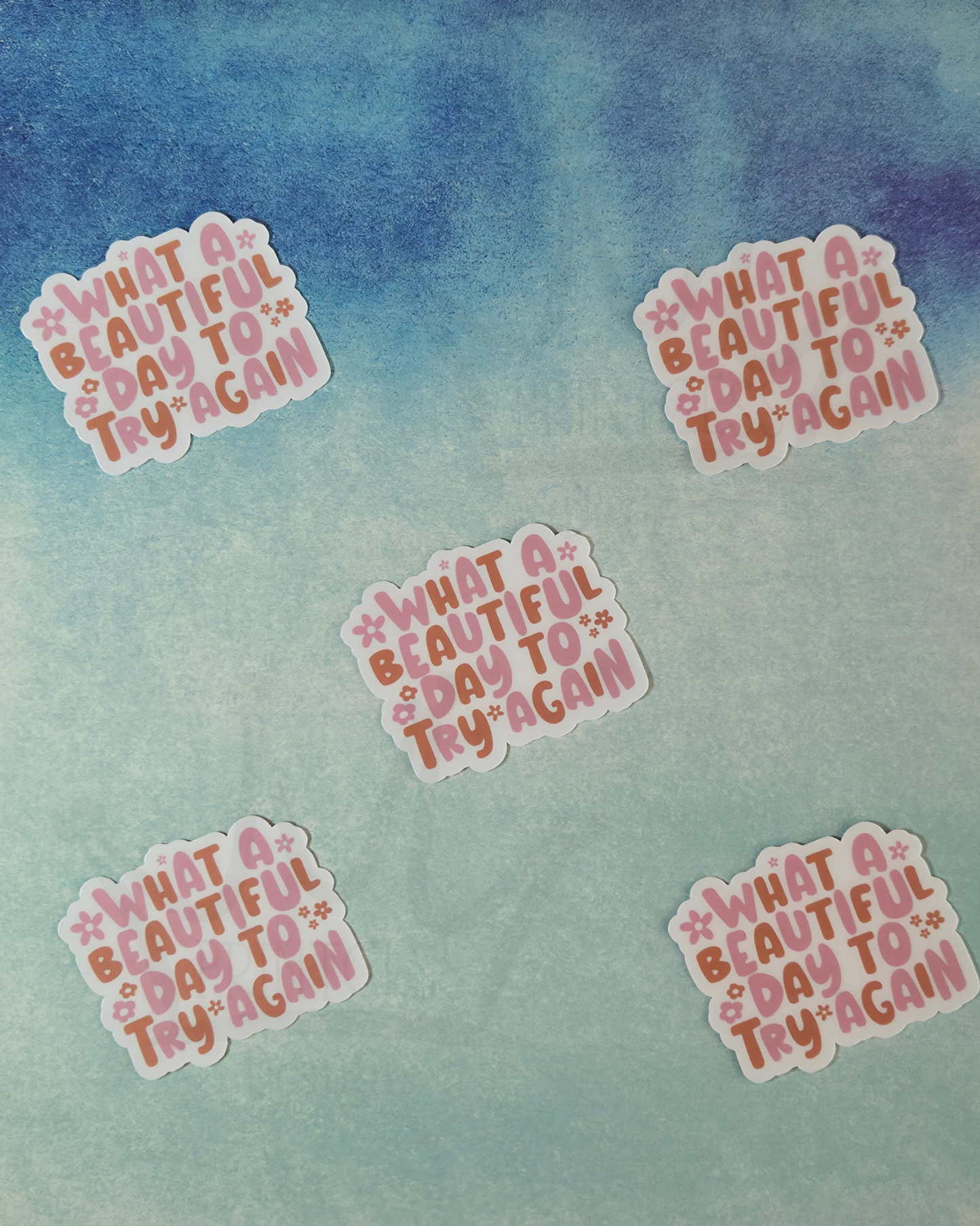 'Beautiful Day' Sticker