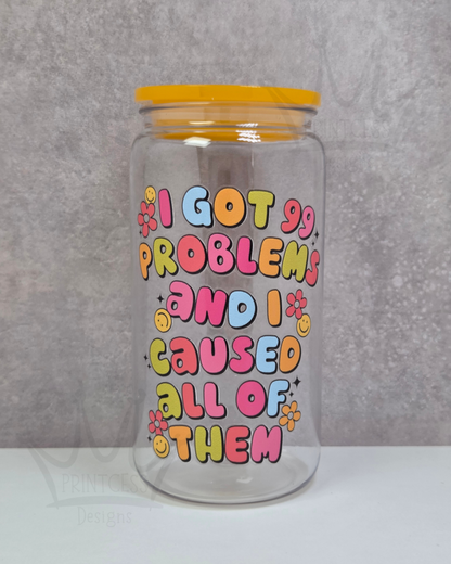 'I Got 99 Problems' Plastic Libby