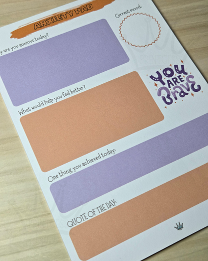 Anxiety Pad A5 Notepad