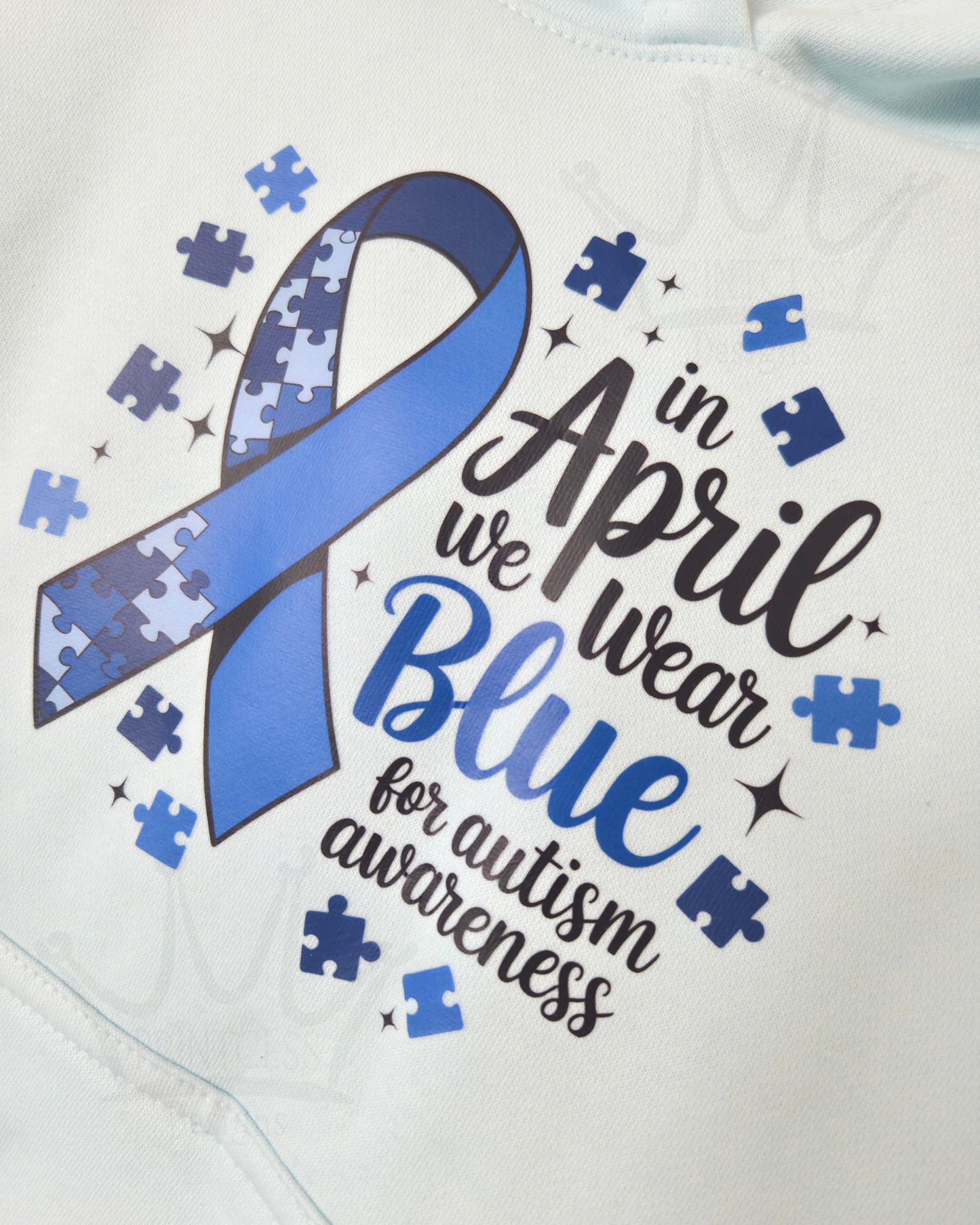 'April Wear Blue Autism' - Children's Hoodie