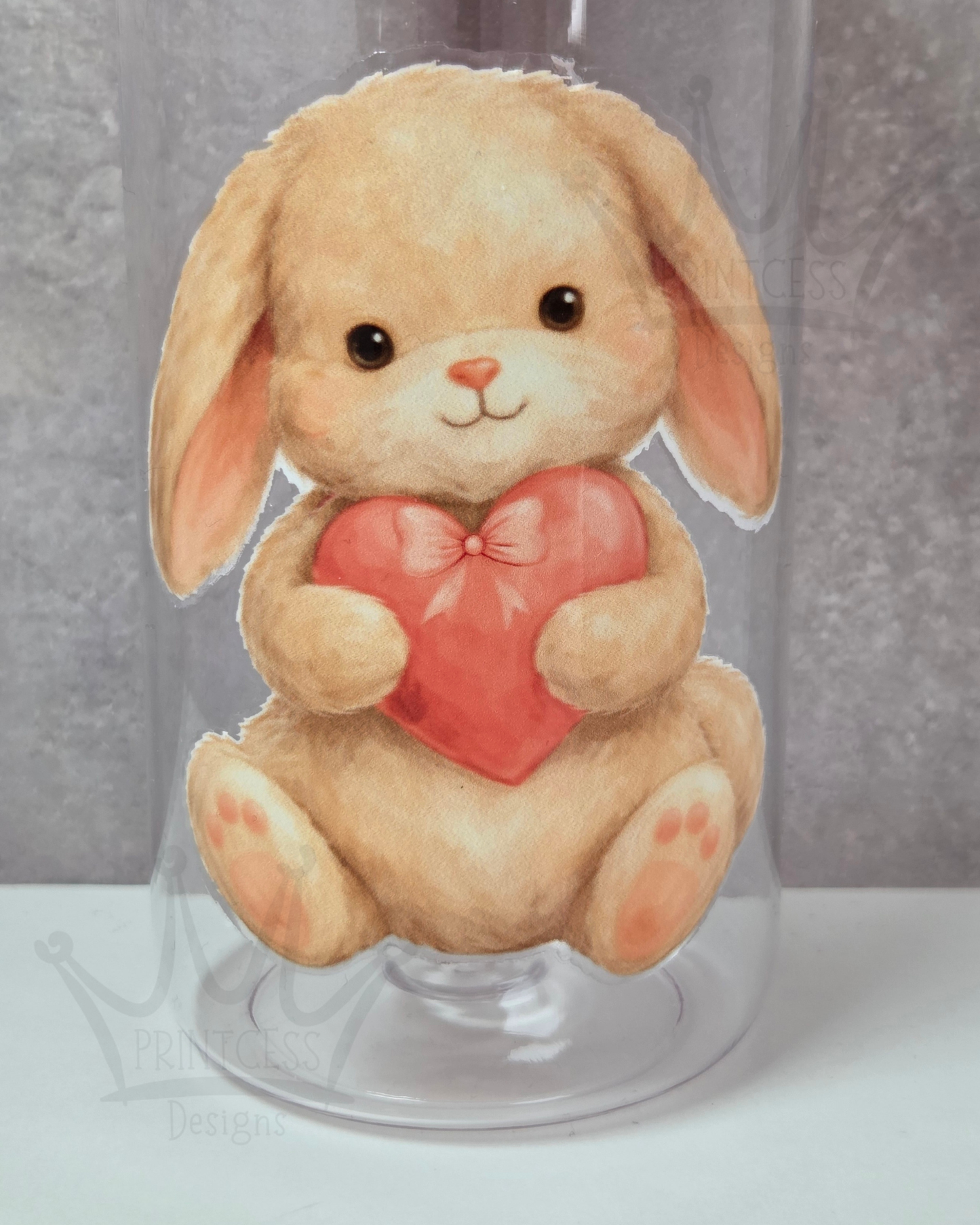 'Bunny Heart' - Plastic Libby Cup