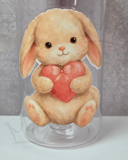 'Bunny Heart' - Plastic Libby Cup