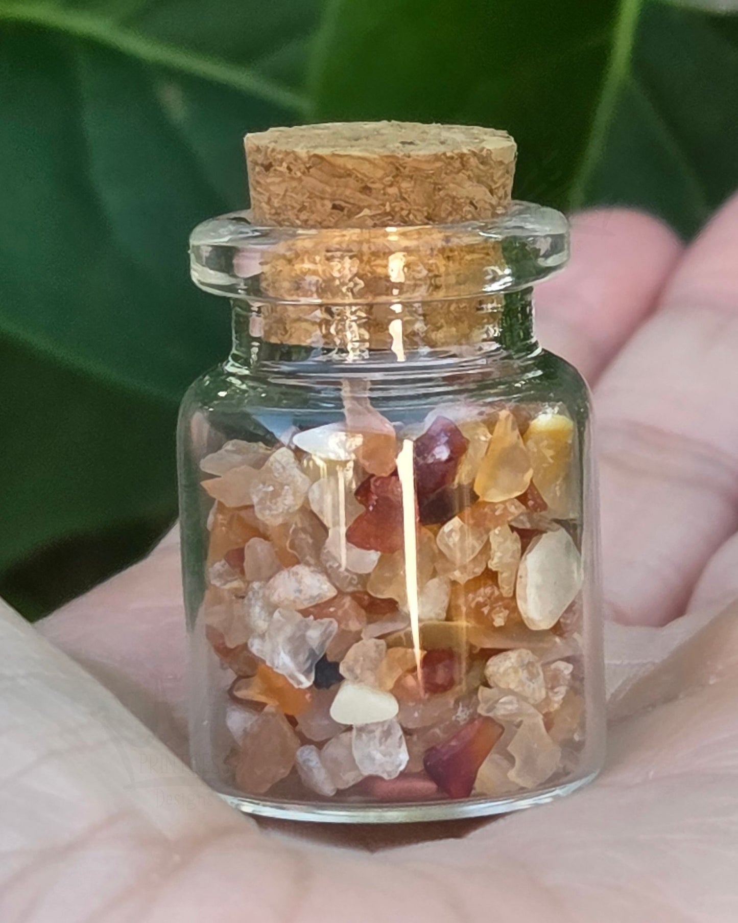 Mini Jar of Courage - Carnelian