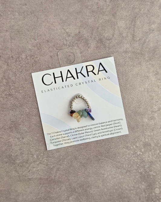 'Chakra' Elasticated Ring