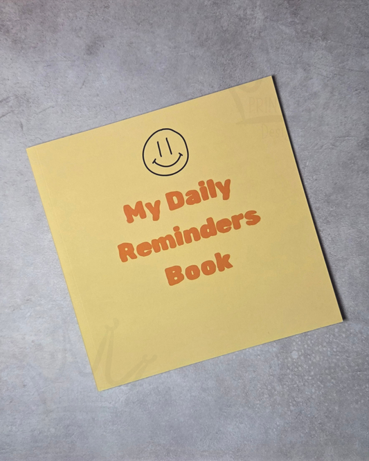 My Daily Reminders Book