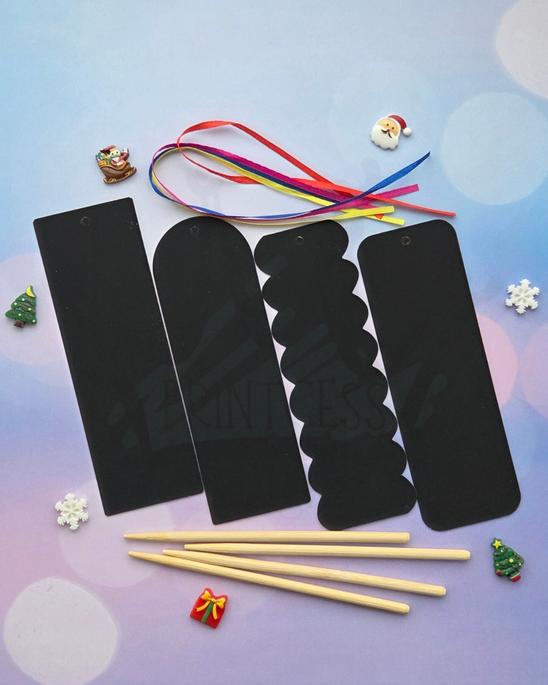 Scratch Art Bookmark Set