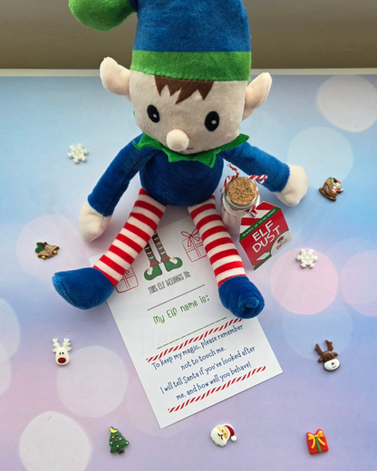 Elf Plush Gift Set (red)