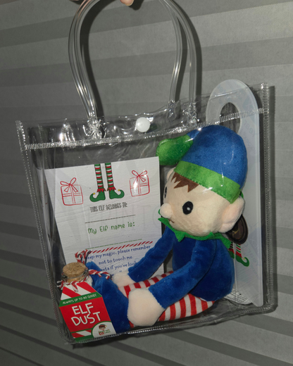 Elf Plush Gift Set (red)