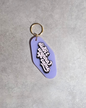 'Didn't Wanna Come' Keyring (lilac)