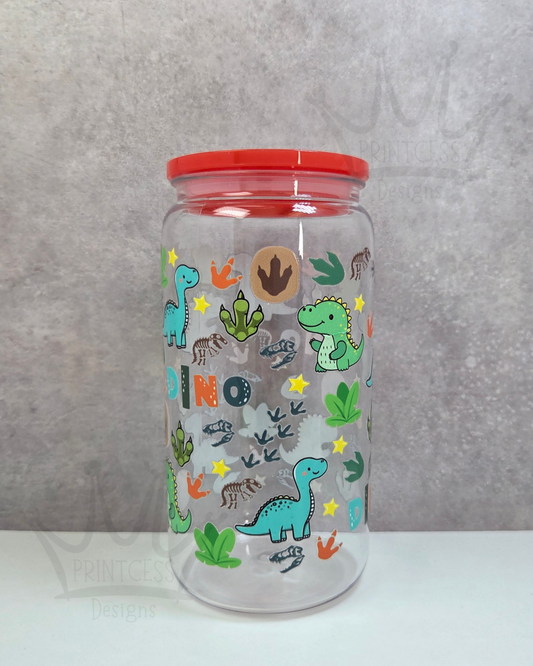 IMPERFECT: Dino Plastic Libby (red)