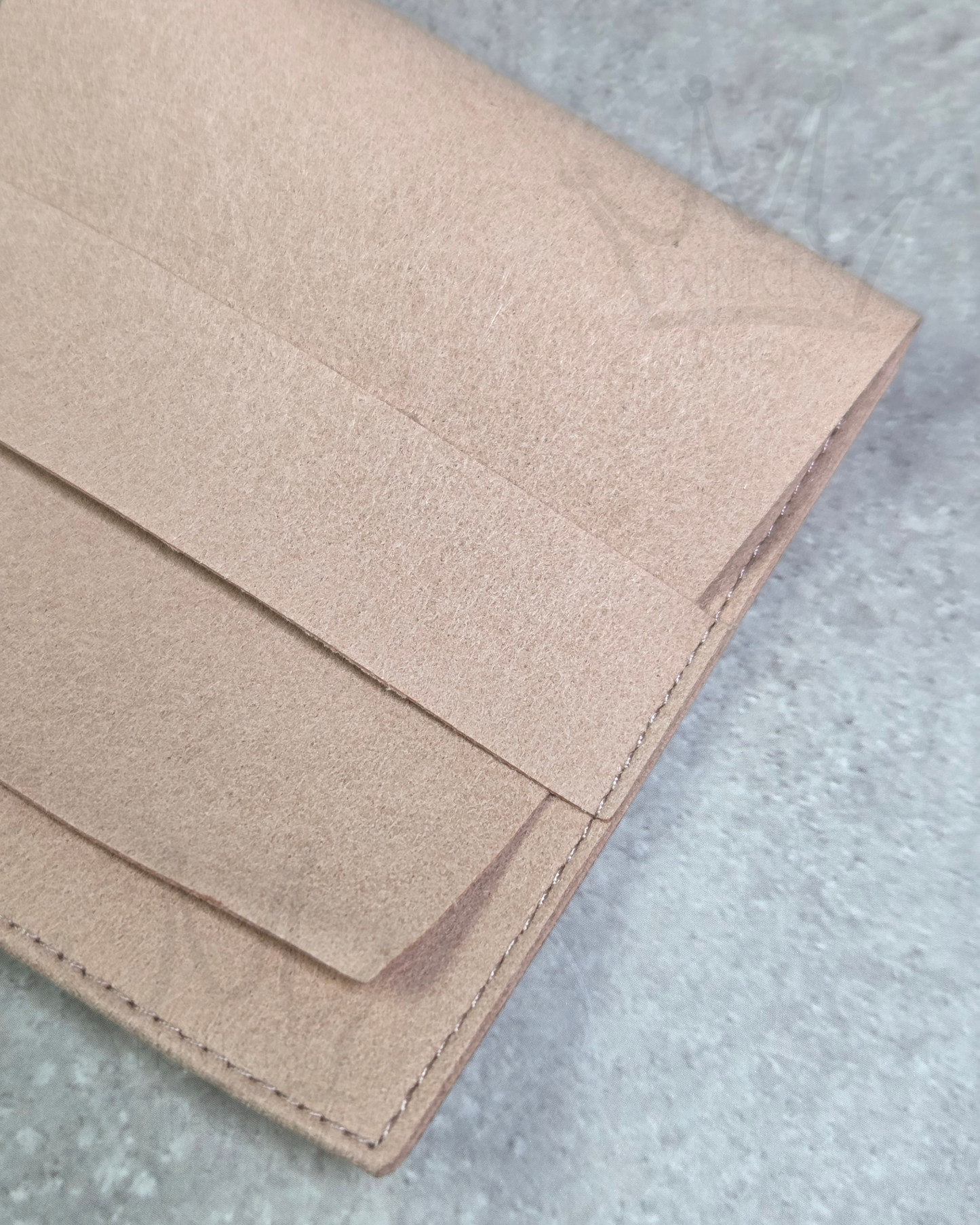 Dusky Pink Faux Suede Jewellery Pouch