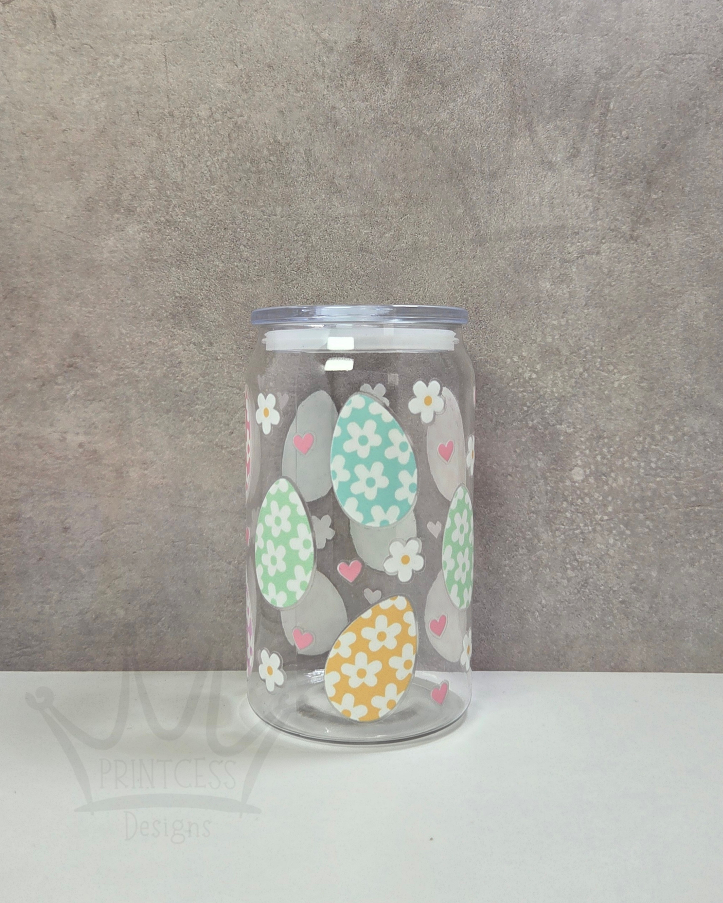 'Pastel Easter Egg' Plastic Libby