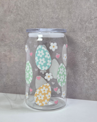 'Pastel Easter Egg' Plastic Libby