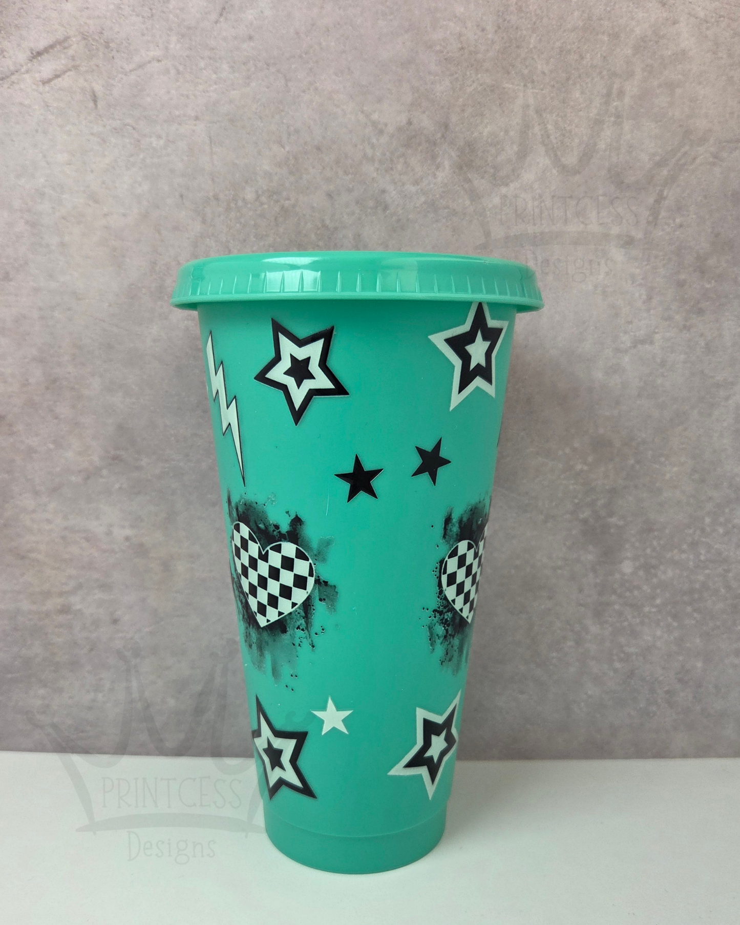 Green 'Emo Mum' Cold Cup