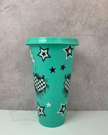 Green 'Emo Mum' Cold Cup