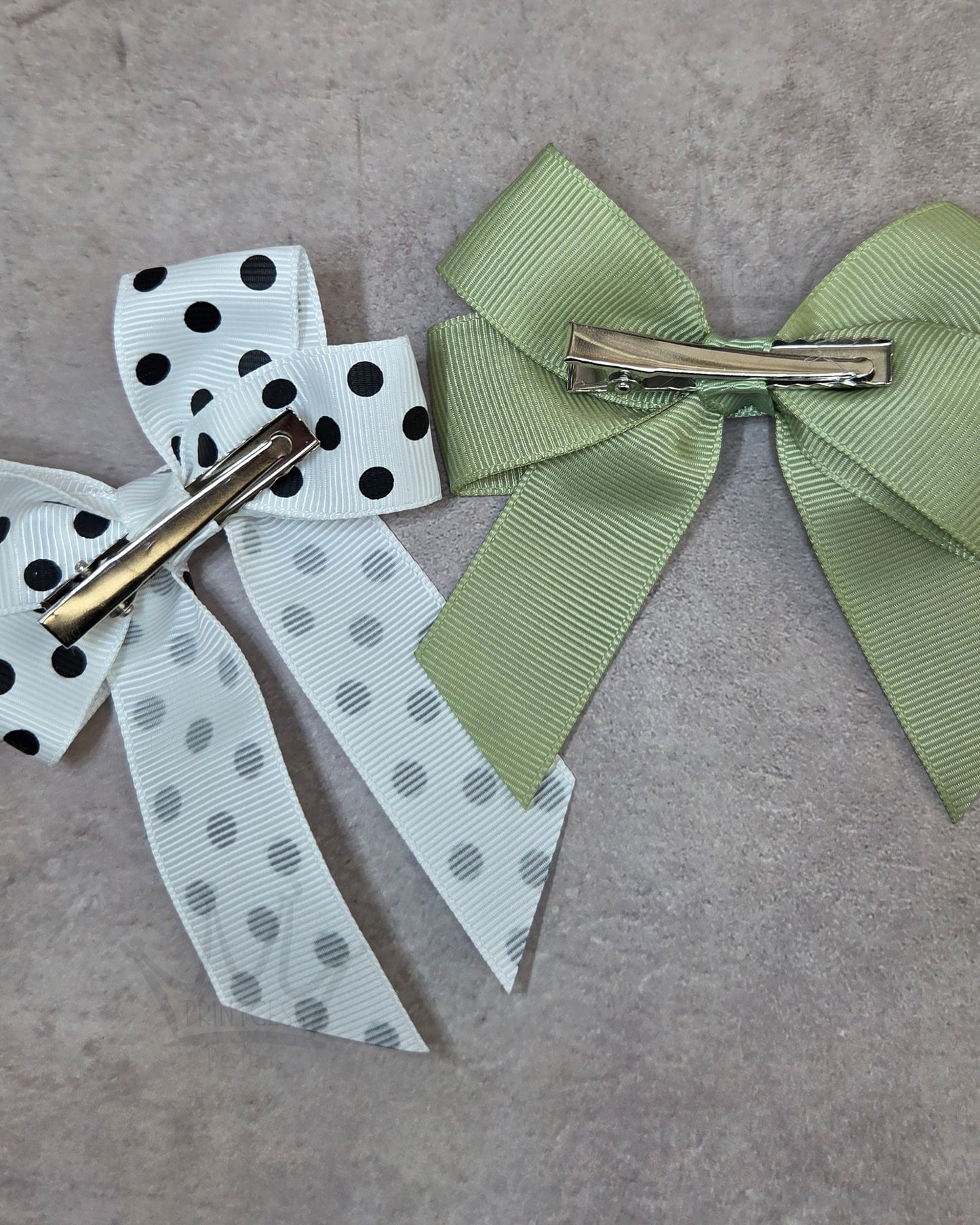 Clip-in Hair Bow Set