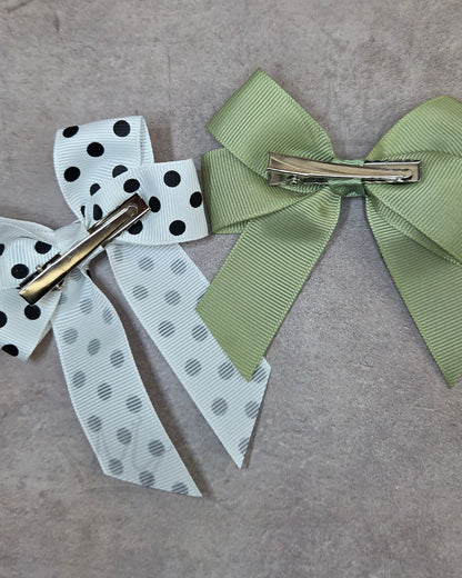 Clip-in Hair Bow Set