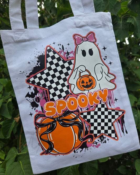 Spooky Halloween Mini Tote Bag