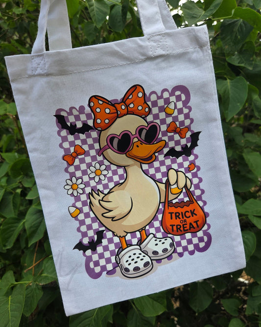 IMPERFECT: Trick or Treat Mini Tote Bag