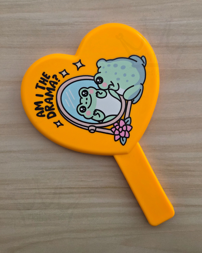 'Am I the Drama' Handheld Mirror