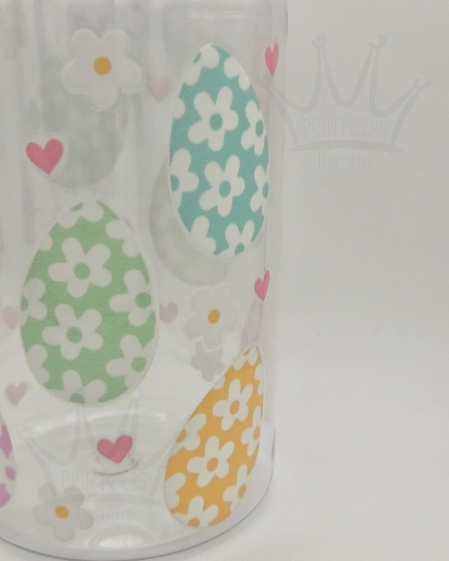 'Pastel Easter Egg' Plastic Libby