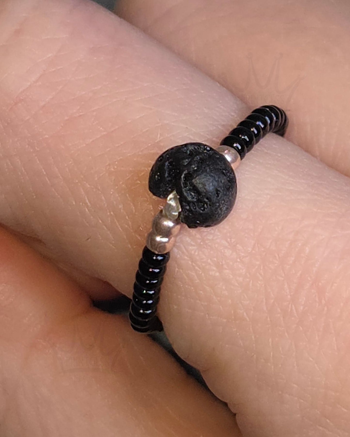 Lava Bead Ring